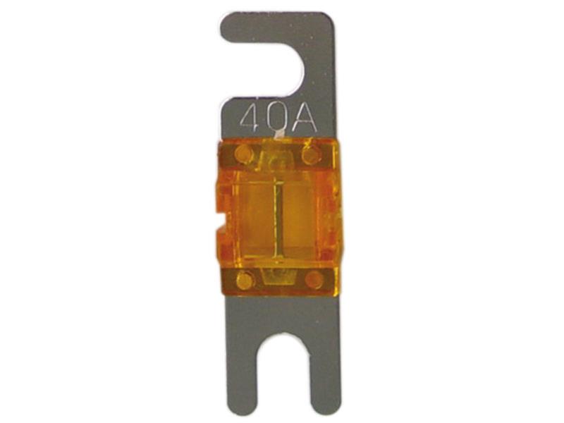 ACV 30.3940-40 Mini ANL fusibles 40 ampères (argent) 4 pièces