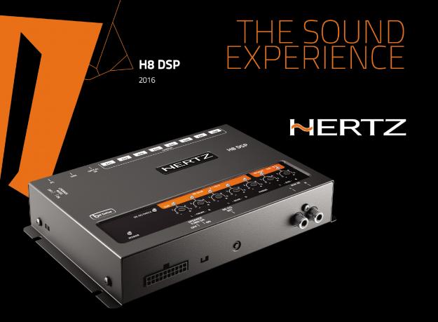 Hertz H8 DSP DRC 8 Kanal Digitaler Sound-Prozessor + DRC HE Fernbedienung