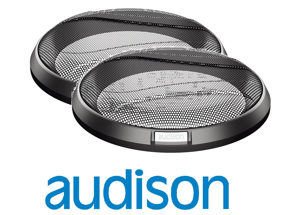 Audison APG 4 - 10 cm Lautsprecherabdeckung SET GRILL 100mm 1 Paar