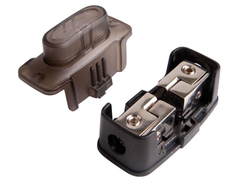 In Line Maxi Sicherungshalter 20 mm² vernickelt 10 