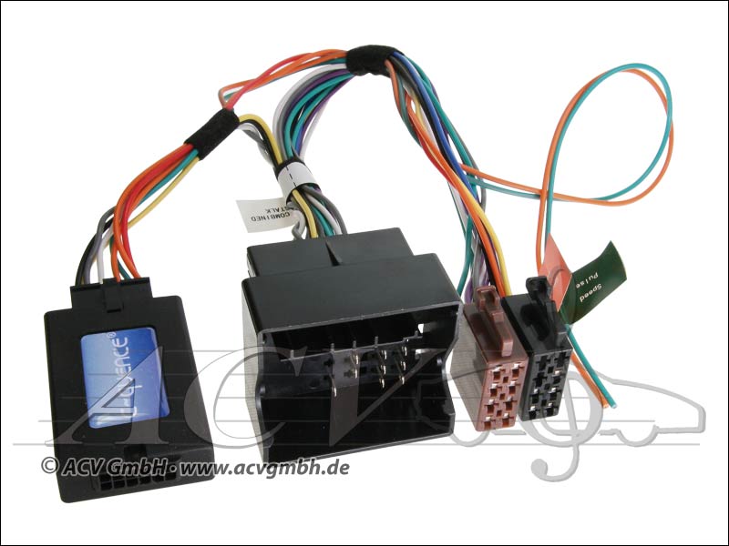 42-CT-603 CAN-Bus steering wheel adapter Citroen quadlock -> Sony