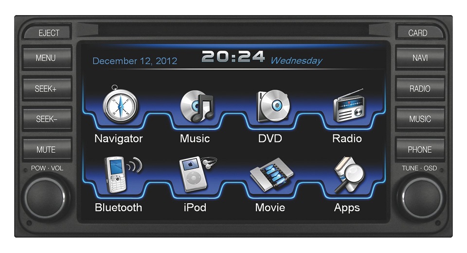 EESX VN610 TO-U1-DAB Autoradio, Navigation Toyota Corolla, RAV4, MR2 Spider, Yaris, Camry, Picnic, Previa mit DAB+ Tuner