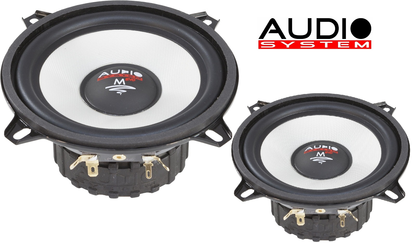 AUDIO SYSTEM MS 130 EVO Tief / Mitteltöner / Midrange Lautsprecher 1 Paar 13cm