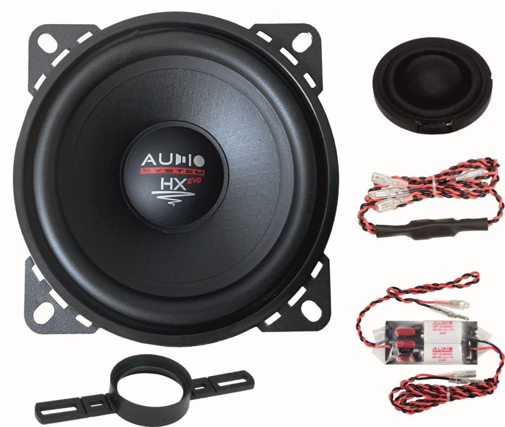 Audio System HX 100 SQ EM EVO 3 2-Wege 10 cm Lautsprecher Komponentensystem 