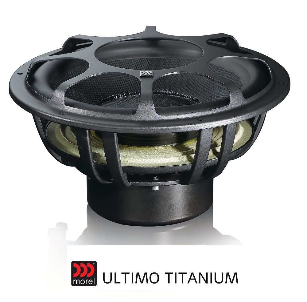 Morel ULTIMO Ti 124 300 mm HIGH END Subwoofer ULTIMO TITANIUM SUBWOOFER 1000 Watt