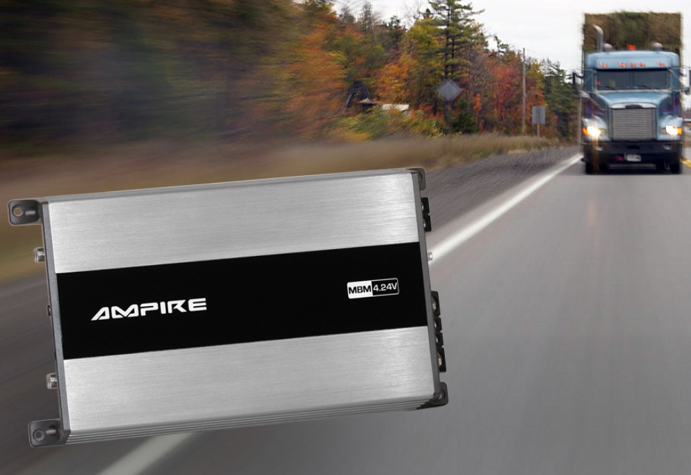 AMPIRE MBM4.24V Endstufe, 4x 100 Watt, Class D, 24 Volt Version