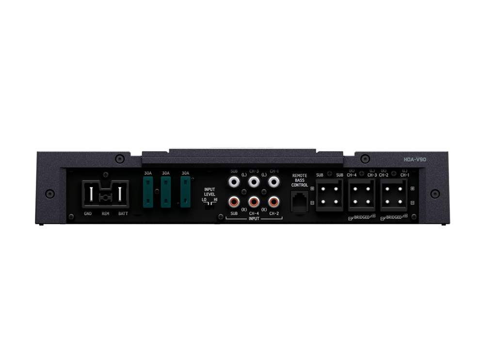 Alpine HDA-V90 5-Kanal Digital Verstärker Alpine Status 900 Watt RMS