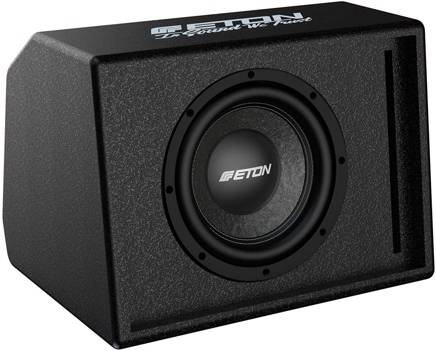 ETON PW8-400BR PW Subwoofer 20 cm in BR-Gehäuse 8 Zoll Woofer, Bass Box fürs Auto 400 Watt