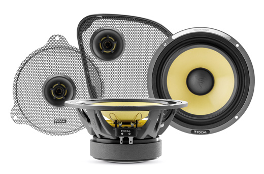 FOCAL HDK-165-2014-UP 16,5 cm (6.5") 2-Wege Kompo Lautsprecher Set 250 Watt kompatibel mit Harley Davidson Motorrad Road Glide, Street Glide, Electra Glide, Cvo limited -- FOCAL ISHD165K2