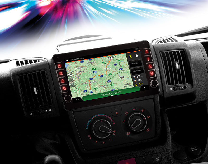ESX VNC930-F8-A60 Autoradio Navigation für Fiat Ducato F8 ab 2021 mit Navisoftware