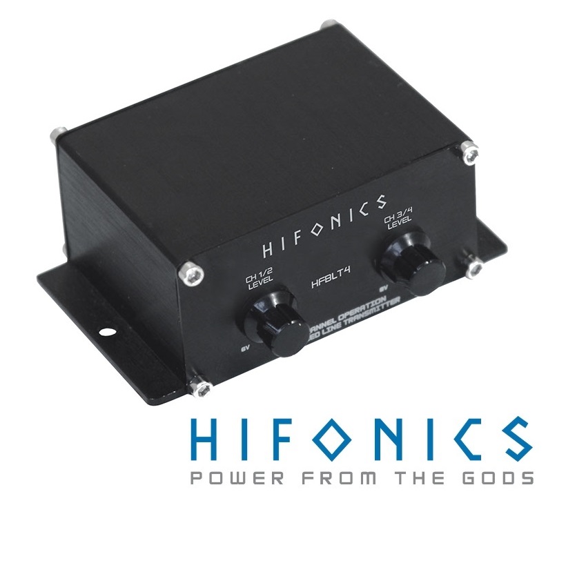 HIFONICS HF-BLT4 Balanced Line Transmitter für HiFonics, Crunch, Verstärker