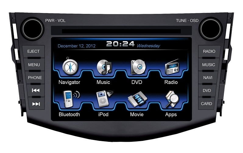 ESX VN710-TO-RAV4-DAB Navigation für Toyota RAV4 (2009>) mit DAB Tuner