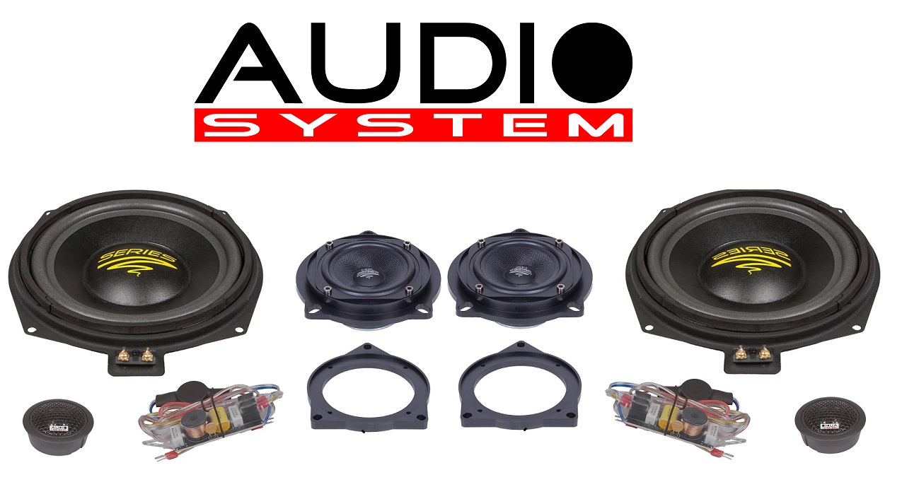 Audio System X 200 BMW MK2 X--ION-SERIES 3-Wege Teil-Aktiv Front System