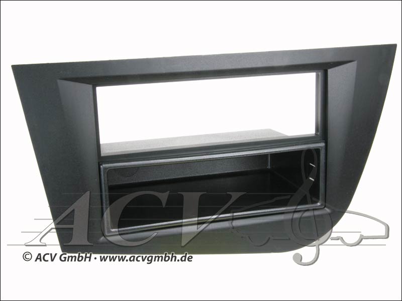 Caoutchouc Radioblende Touch Seat Leon Black Double ISO 