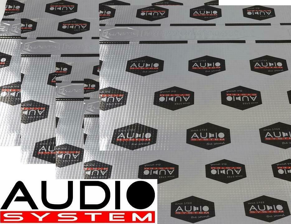 Audio System ALUBUTYL 1500 Dämmmaterial 20 Stück = 3 m² Alubutyl selbstklebend