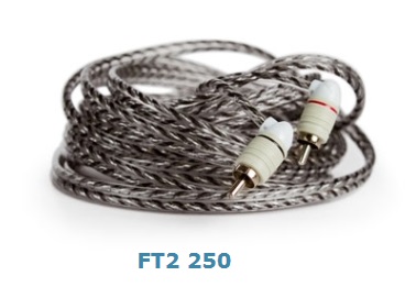 Connection Audison FT2 250 - 2-Kanal Cinchkabel 250 cm STEREO RCA CABLE 250cm