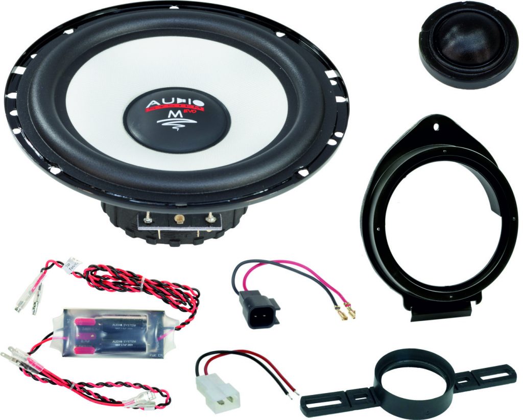 AUDIO SYSTEM MFIT OPEL KARL EVO2 90W PERFECT FIT COMPO SYSTEM Lautsprecher für OPEL KARL 2015->