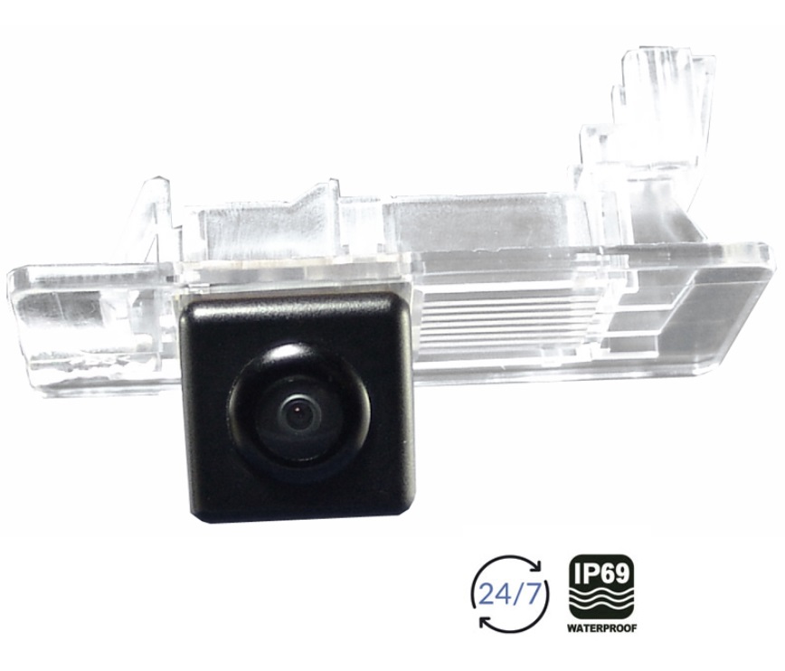 NAVLINKZ VS3-VN33 Rückfahrkamera Griffleisten Kamera kompatibel mit Volkswagen VW Golf 5 Plus, Jetta, Passat, Touareg, Skoda Yeti