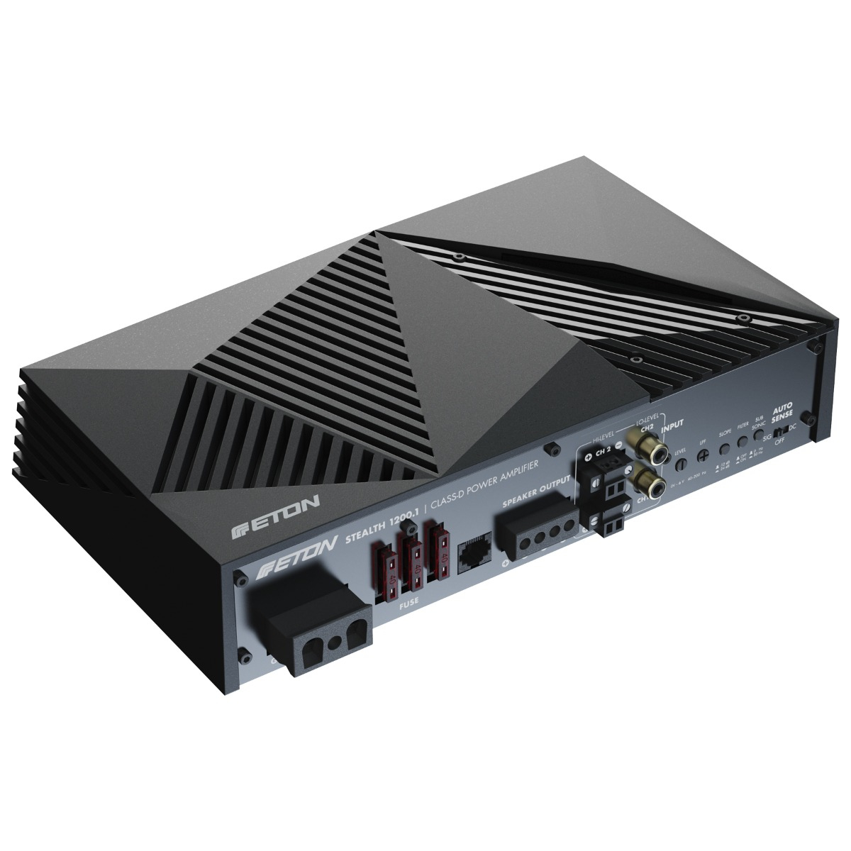ETON STEALTH 1200.1 Monoblock Endstufe 1-Kanal Mono Verstärker 1200 Watt