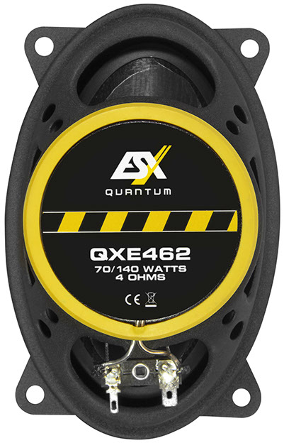 ESX QXE462 10 x 15 cm (4 x 6") 2-Wege Koax-Lautsprecher (Paar) 140 Watt