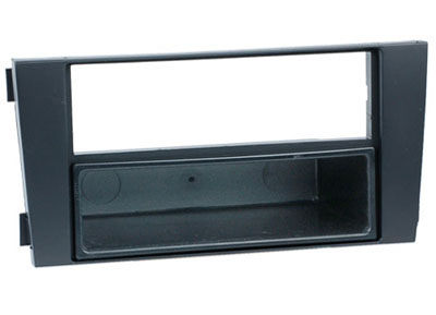 RTA 001.116-0 2 - DIN mounting frame, Black ABS