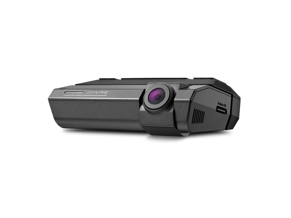 Alpine DVR-F790 Abnehmbare Frontkamera Dashcam mit Videospeicher Cloud Funktion