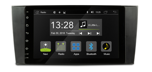 RADICAL R-C10MB1 Mercedes W203 Infot. Android T8 Autoradio Navigation für Mercedes C-Klasse W203