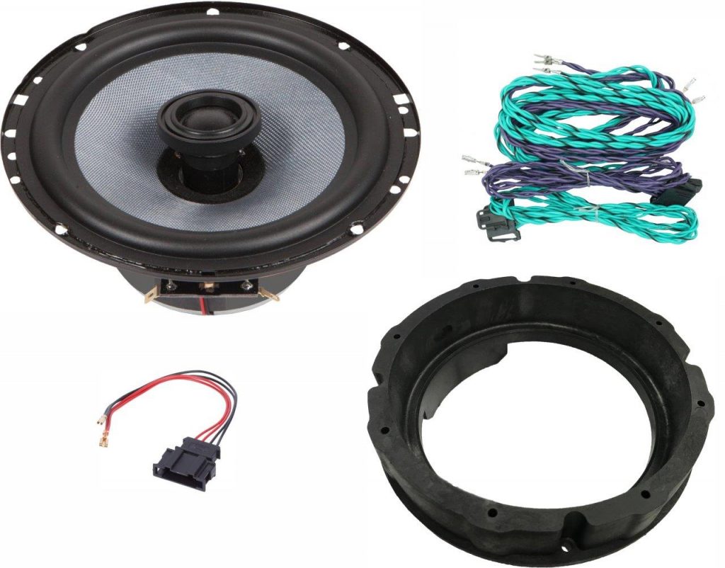 Audio System COFIT VW Golf 5 Rear-3 EVO 16,5 cm (6.5") 2-Wege Koax Lautsprecher Set kompatibel mit VW Golf 5 (3-DOOR REAR) 2003->