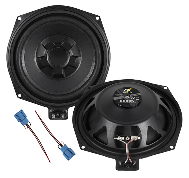 ESX SXB-8W 20 cm (8”) Subwoofer für BMW Fahrzeuge BMW E/F/G MINI R/F Modelle - 1 Paar