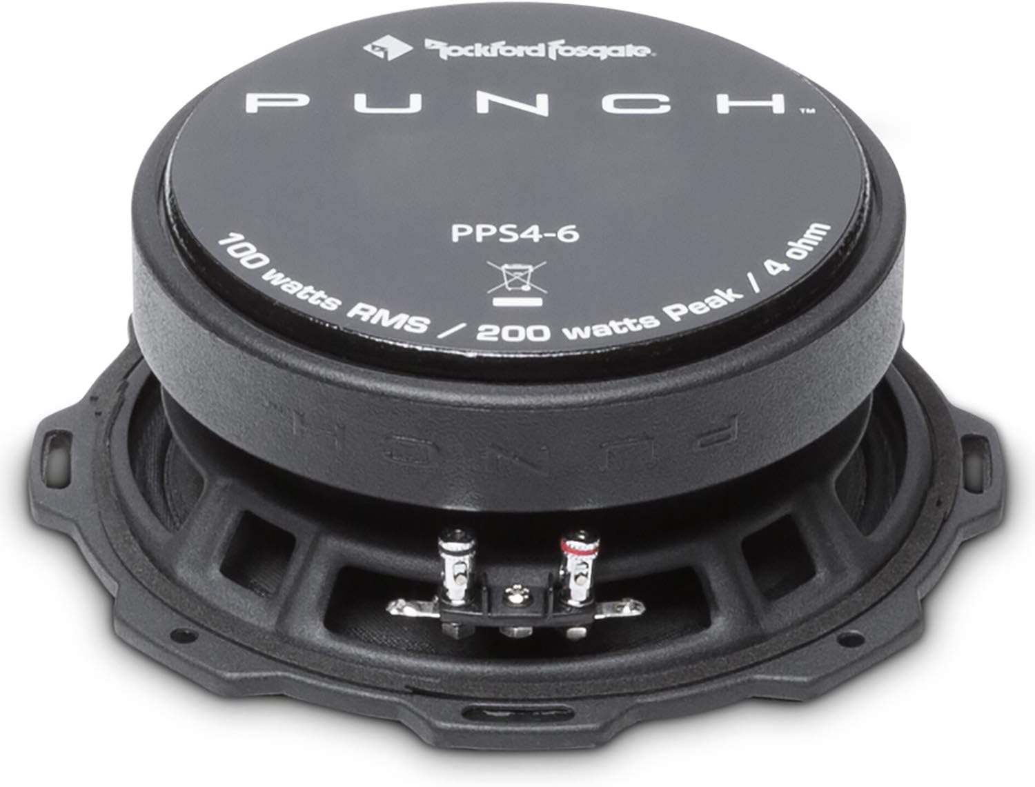 Rockford Fosgate PUNCH PPS4-6 PRO Mid-Bass Médium 16,5 cm Prix à l'unité