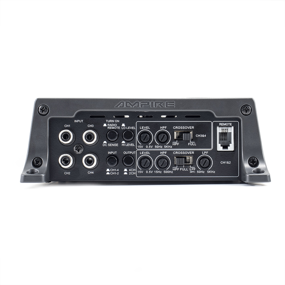 AMPIRE MBM110.4-2G 4 Kanal Verstärker, Endstufe, 4x 110 Watt, Class D 