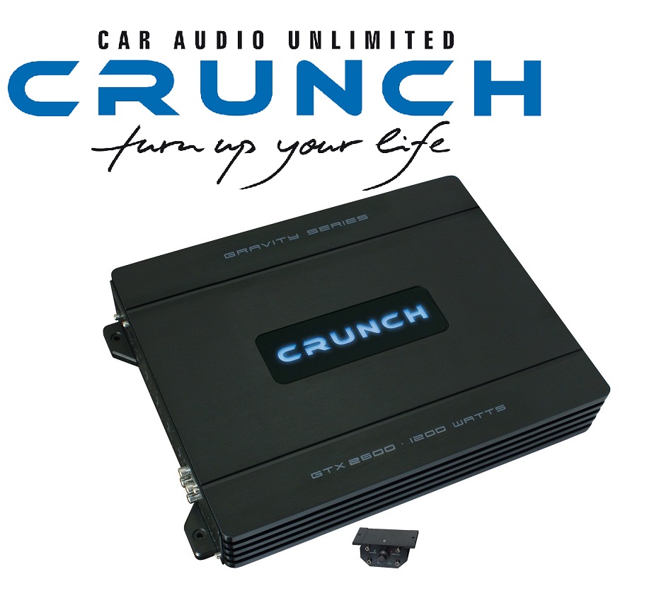 Crunch GTX2600 2-Kanal Verstärker Endstufe Amplifier 1200 Watt Power
