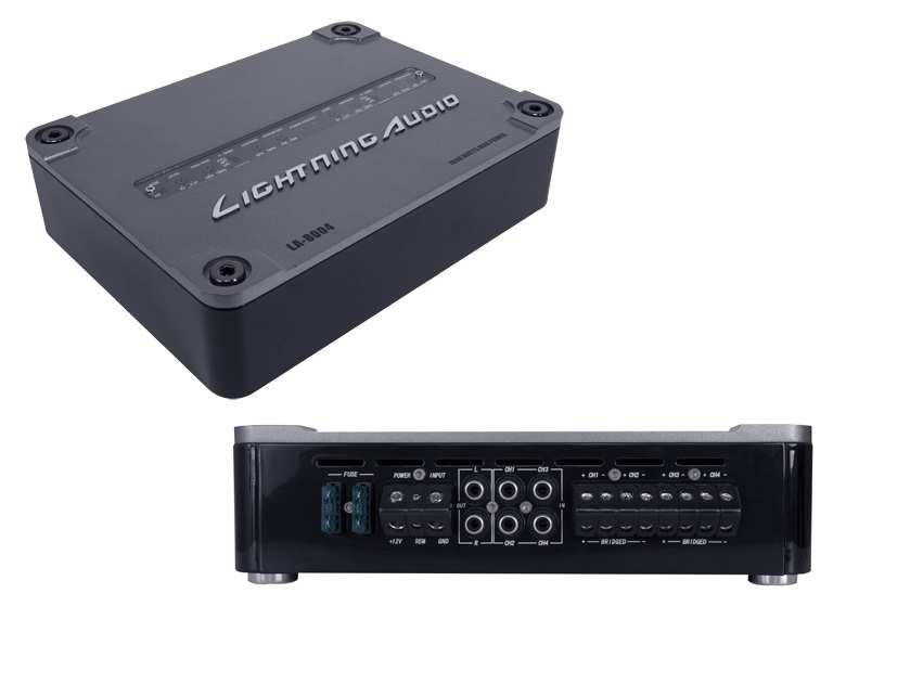 Lightning Audio LA8004 LA-8004 amplificatore a 4 canali 