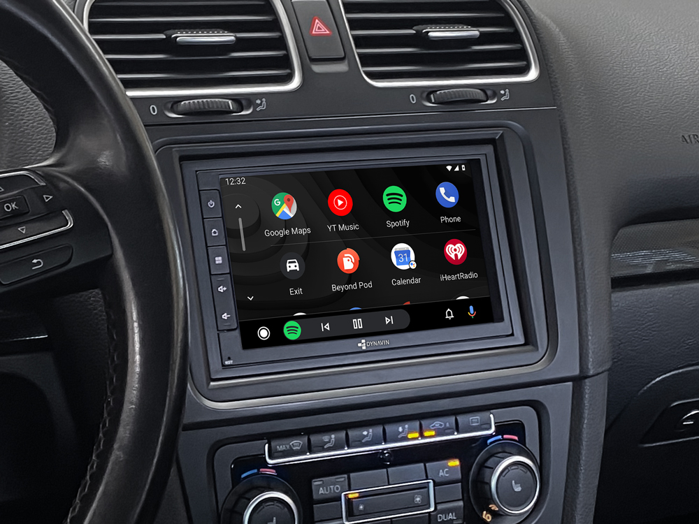 Dynavin D8-7005 Premium 2-DIN Autoradio 7-Zoll Universal Dopple Din Android Autoradio mit 4 x 100 Watt Class-D Verstärker, integriertes DAB, Apple CarPlay und Android Auto   