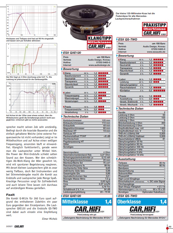 ESX Quantum QM-TWO - Acoustic Build - View #7