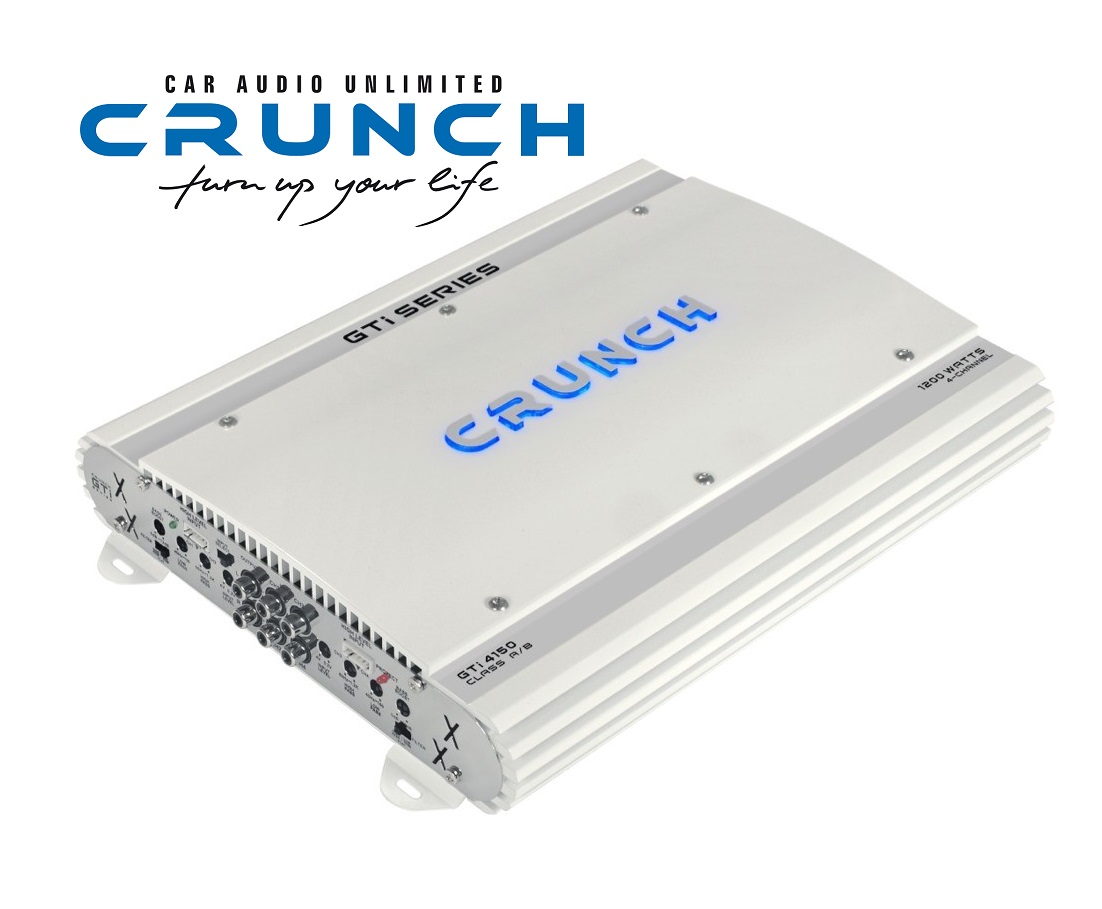 CRUNCH GTI-4150 amplificatore a 4 canali 1200 watt GTi4150