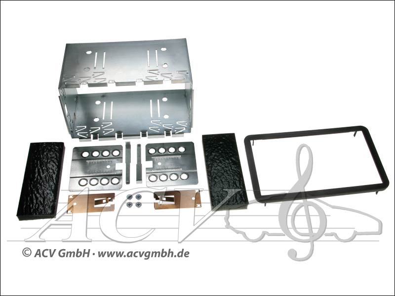 Doppel-DIN Einbaukit Alfa 159 / Brera / Spider Doppel-DIN Einbaukit Alfa 159 / Brera / Spider