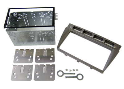 RTA 002.411-0 Elementi di fissaggio su telaio in acciaio saldato, decorativo Mimic ABS Colore: argento