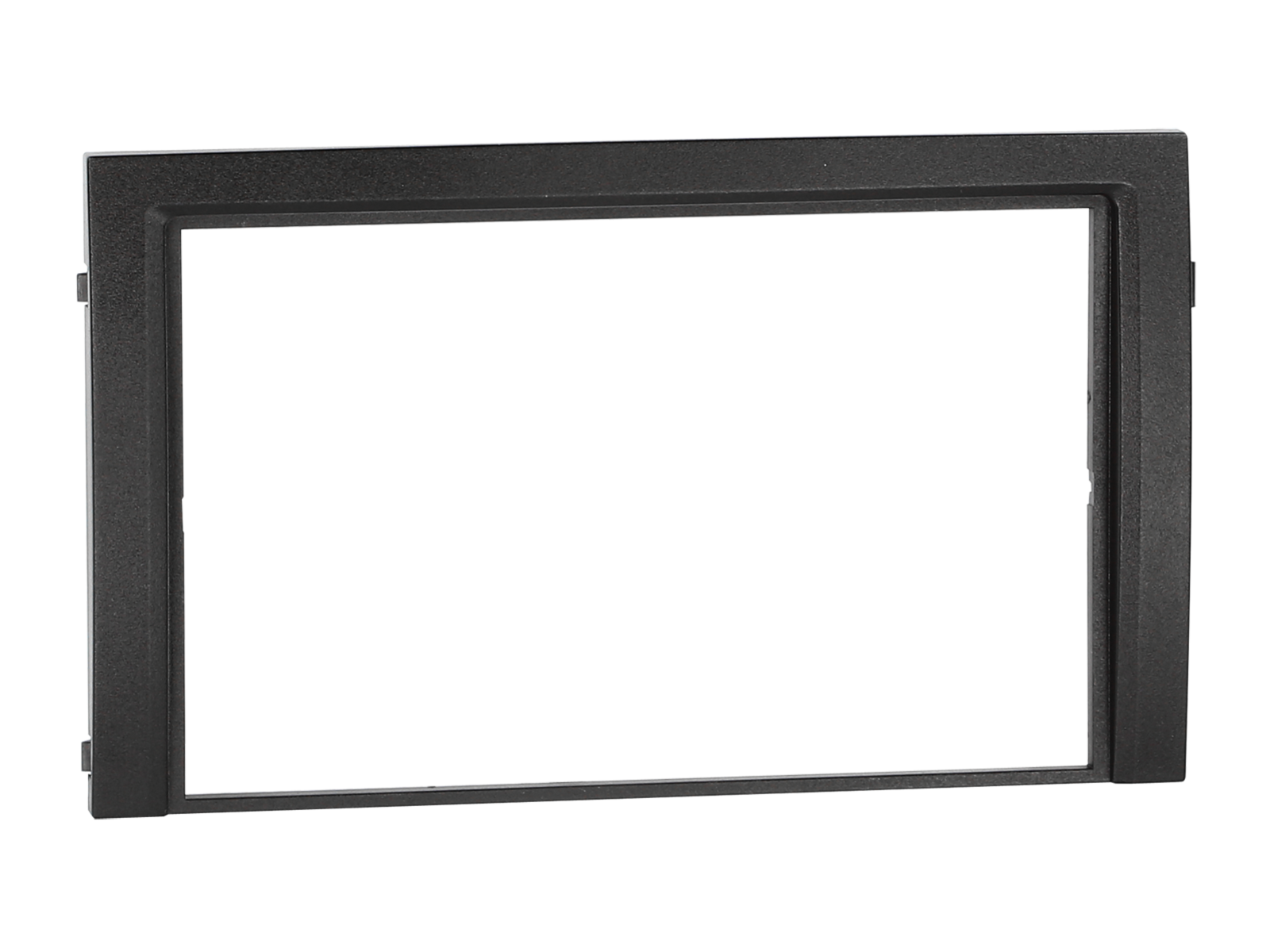 Double DIN radio bezel Skoda Fabia black 