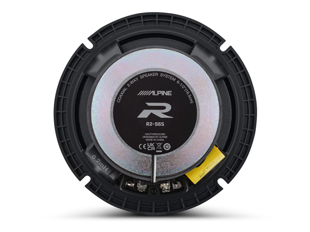 Alpine R2-S65 R-Series 16,5 cm (6,5-Zoll) Koaxial Lautsprecher 300 Watt