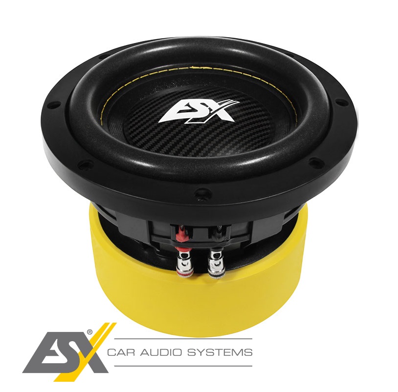 ESX QXE6D2 16,5 cm (6.5”) Compact Subwoofer 250/500 Watt RMS/max