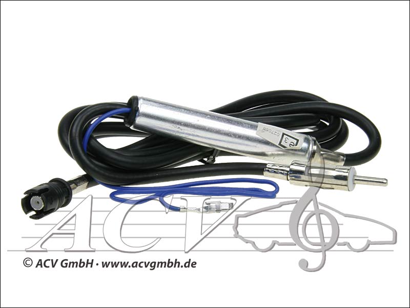 ACV 1500-02 VW Polo DIN-Antennenadapter mit Phantomeinspeisung