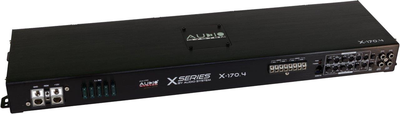 Audio System X-170.4 X—-ION SERIES 4 Kanal Endstufe Verstärker Amplifier 1960 Watt RMS
