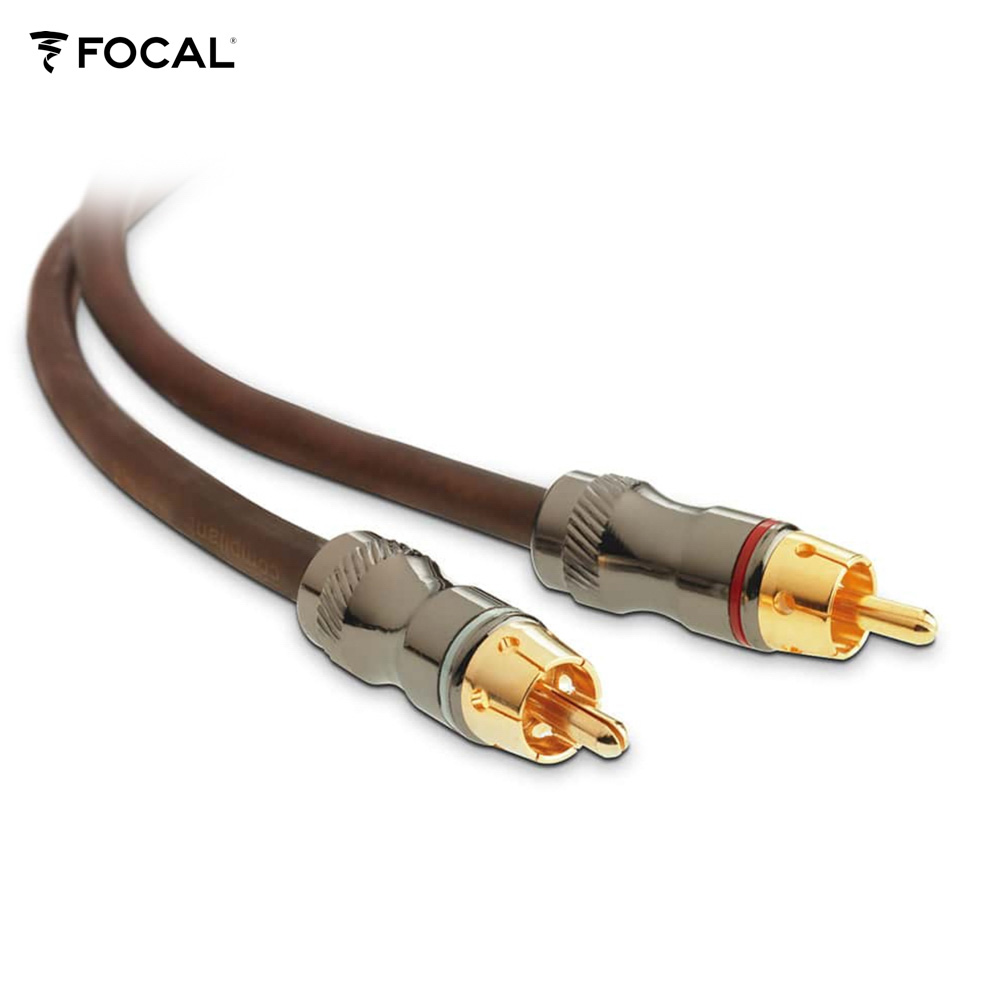 Focal ER1 Elite stereo Cinchkabel 1 m Cinchkabel 1 meter High Performance RCA Kupferkabel (OFC) - FOAKACER1R00000