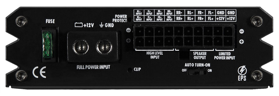 Hifonics PLUTO IV Class D Digital 4-Kanal Micro Verstärker