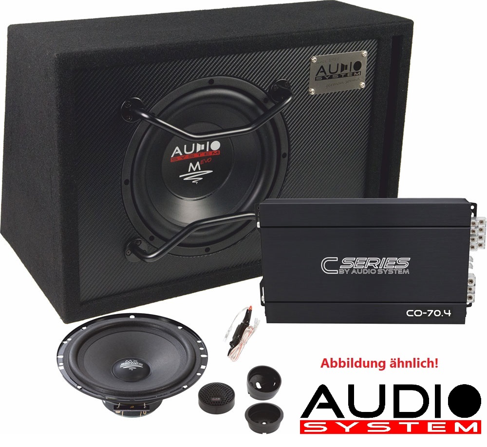 Audio System CO SERIES EVO Komplett-Set CO100 EVO : Verstärker + Subwoofer + Lautsprecher