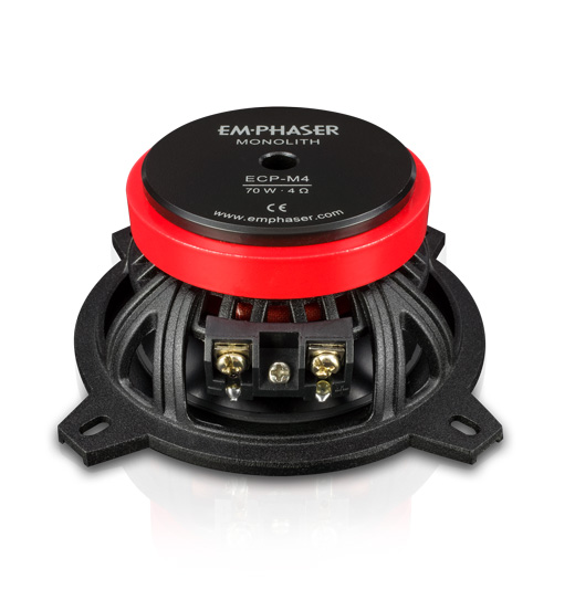 Emphaser ECP-M4 Woofer, Mitteltöner, Kickbässe, 10cm, 1 Paar, 70 Watt RMS 