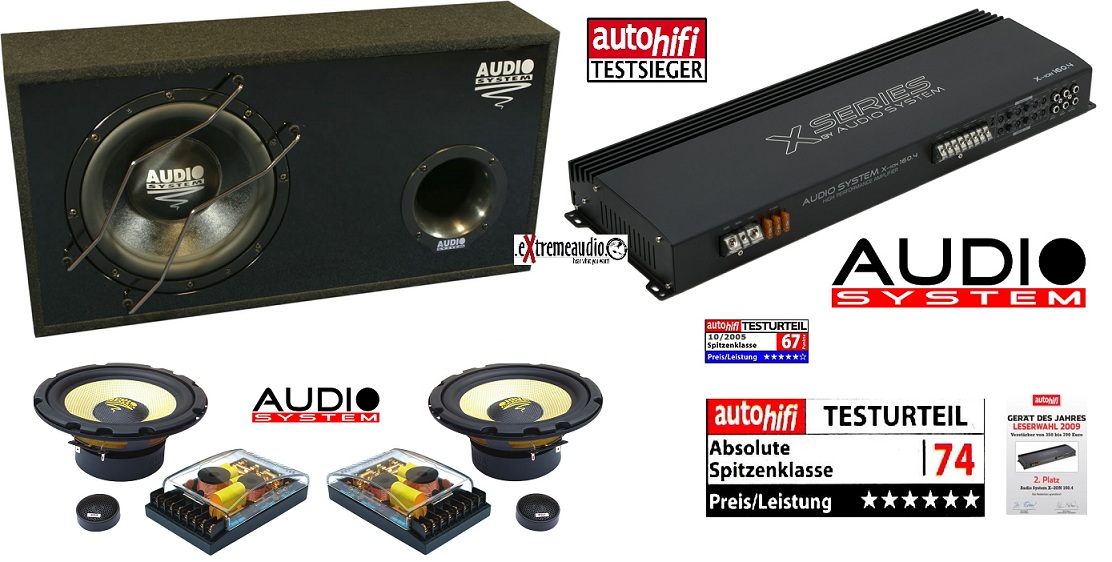 Audio System X-SERIES Sonderedition KRYPTON + X 160.4 + Xion 165
