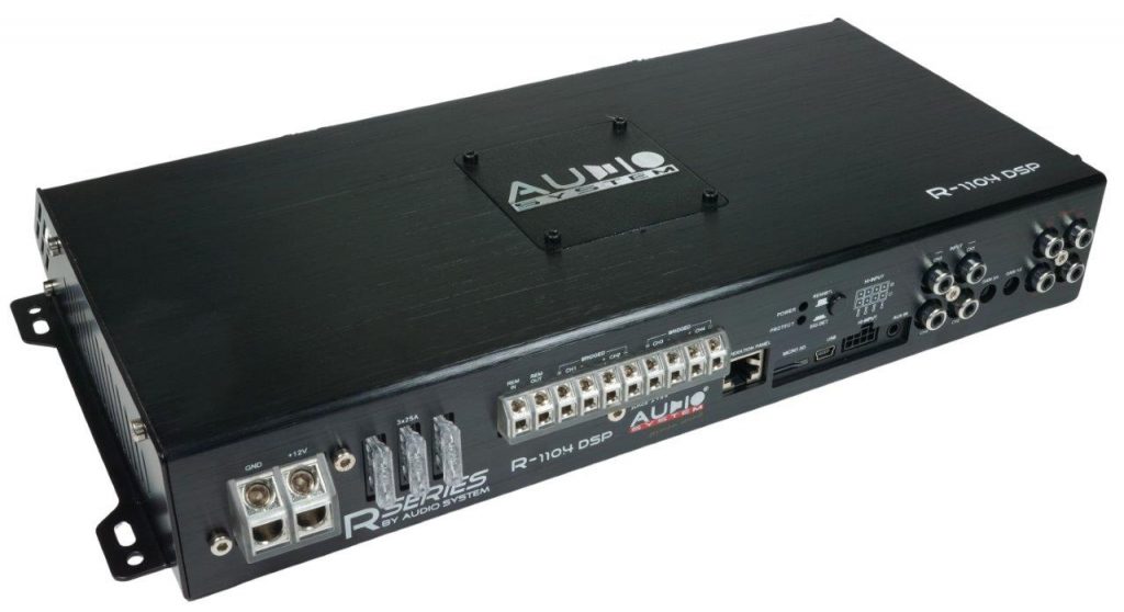 Audio System R-110.4 DSP-BT 4-Kanal DSP Verstärker mit 8-Kanal DSP und BT