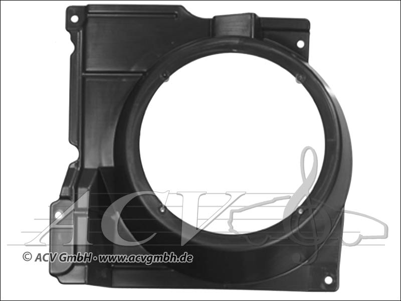 ACV 271320-18 adaptateur Président VW Polo Ø165mm 